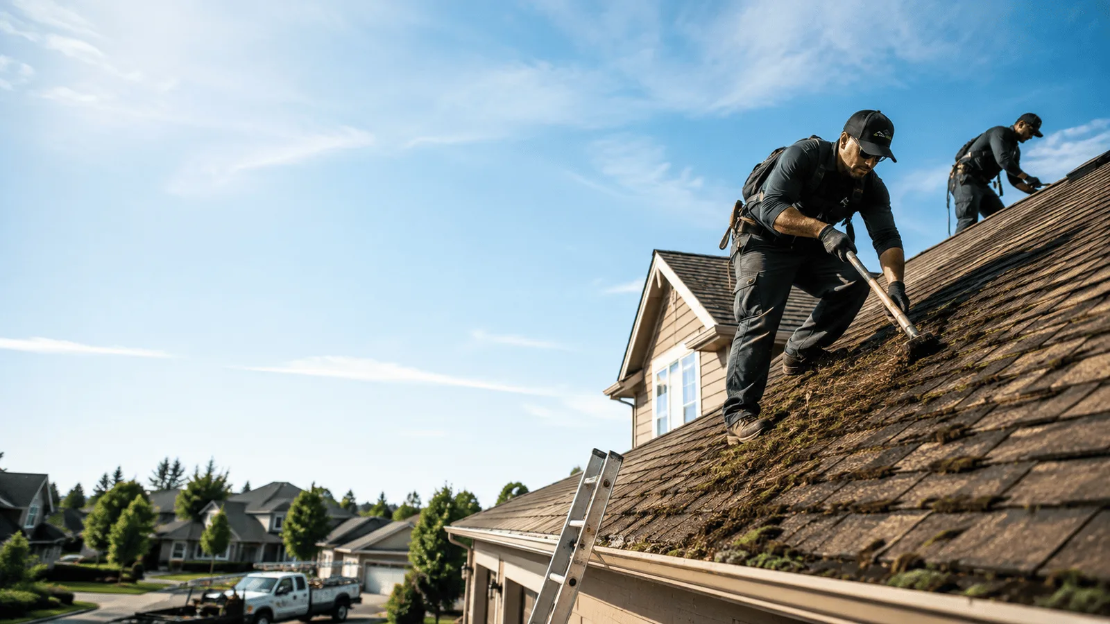 Roof Moss Removal in Gayville, SD near me